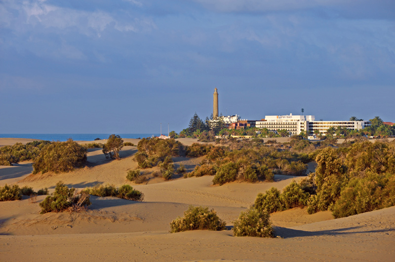 Wetter bei Maspalomas-Faro am Dünenstrand