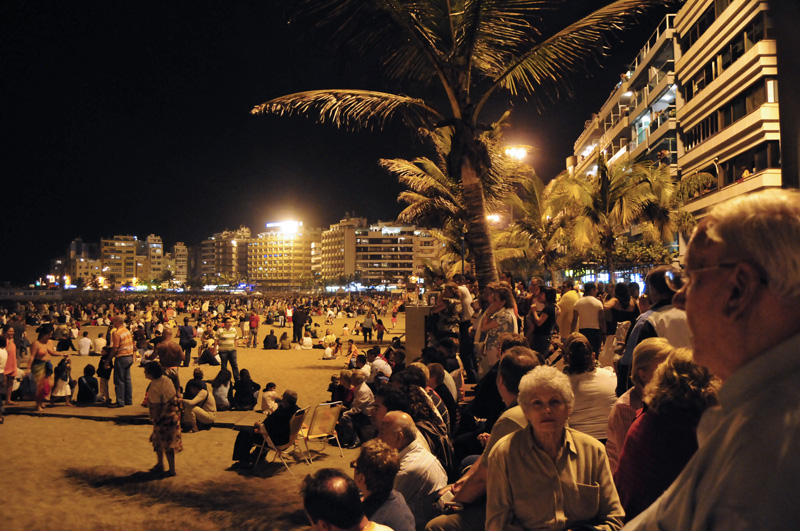 Feuerwerk Noche de San Juan