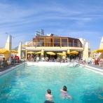 Rooftop swimming Pool Reina ISabel installations