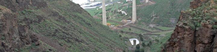 Blick ins Barranco Hormiguero