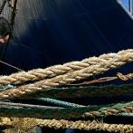 Schiff im Hafen las Palmas